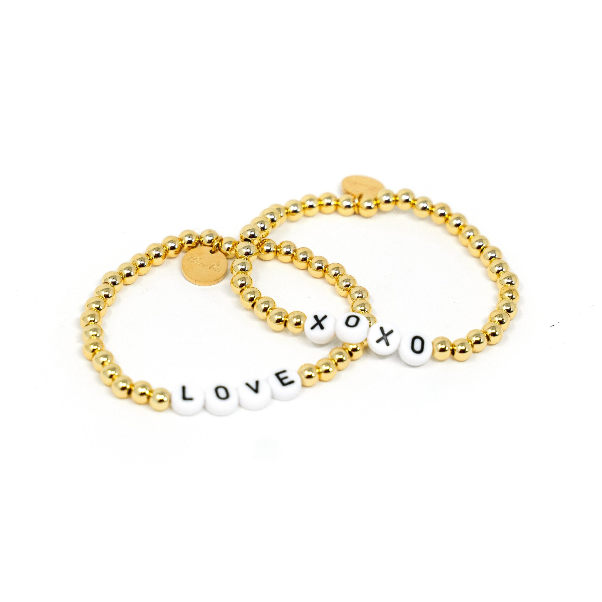 Beautiful Letter Bracelet - Gold / S  Letter bracelet, Pretty jewelry  necklaces, Simple bracelets