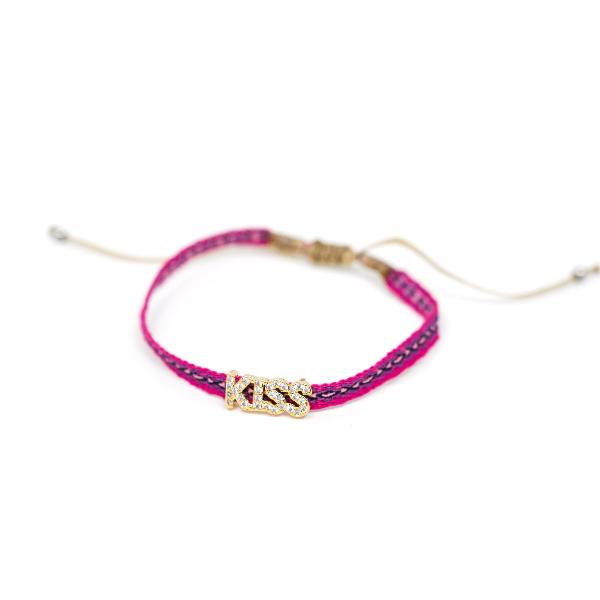 Adjustable Lucky Cord Bracelets JEWELRY The Sis Kiss Kiss