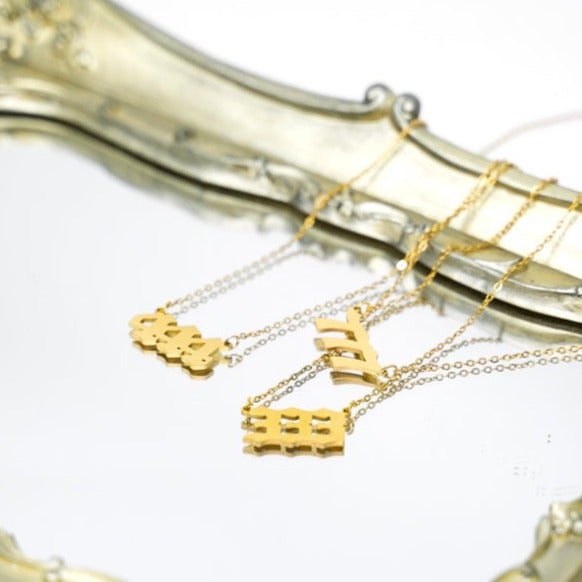 Angel Number Necklace Necklaces Yiwu Schichen