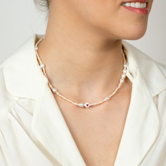 SIS KISS BONDI BEADED BRACELET - CLEAR