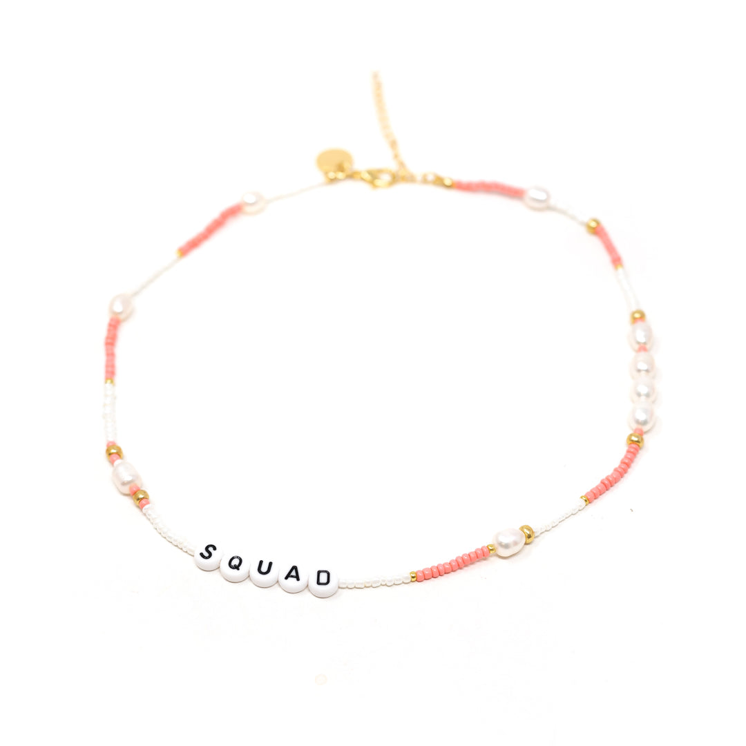 Bridal Pink and Pearl Necklaces JEWELRY Joyce Squad