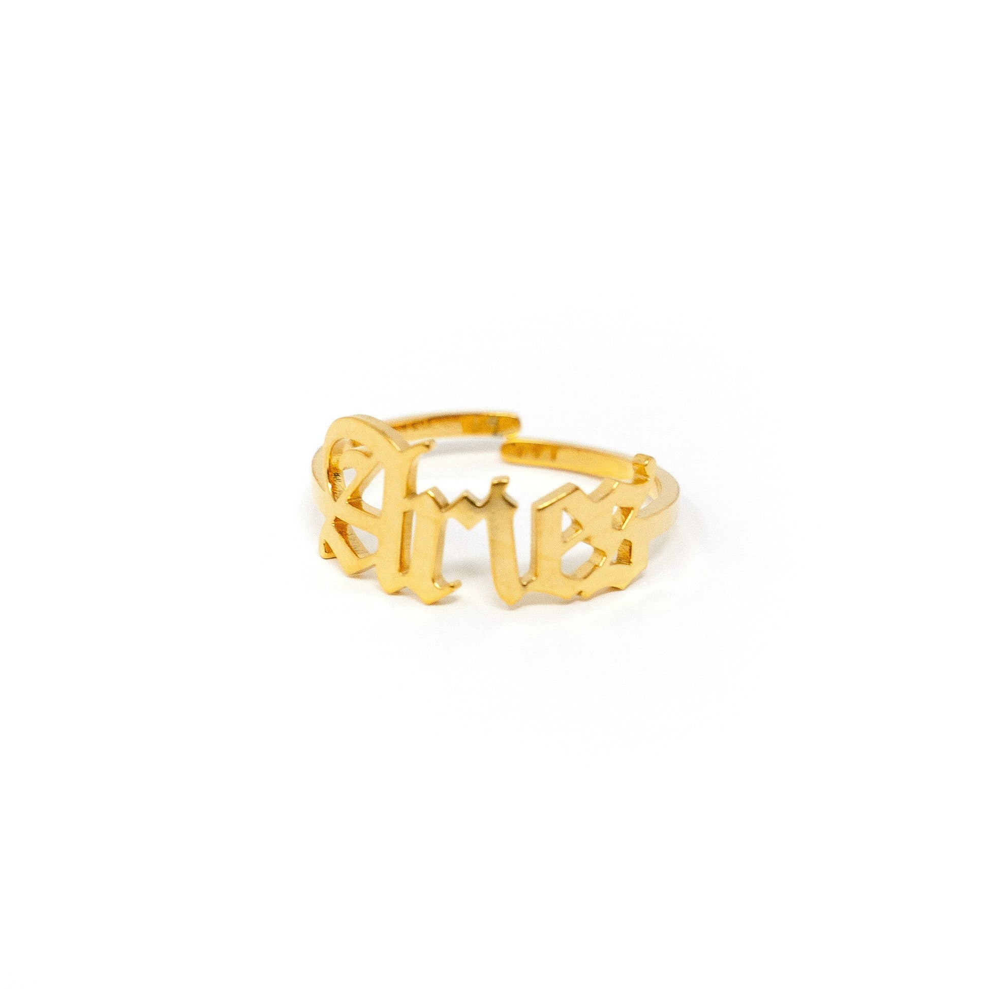 Zodiac Olde English Adjustable Rings JEWELRY The Sis Kiss Aries