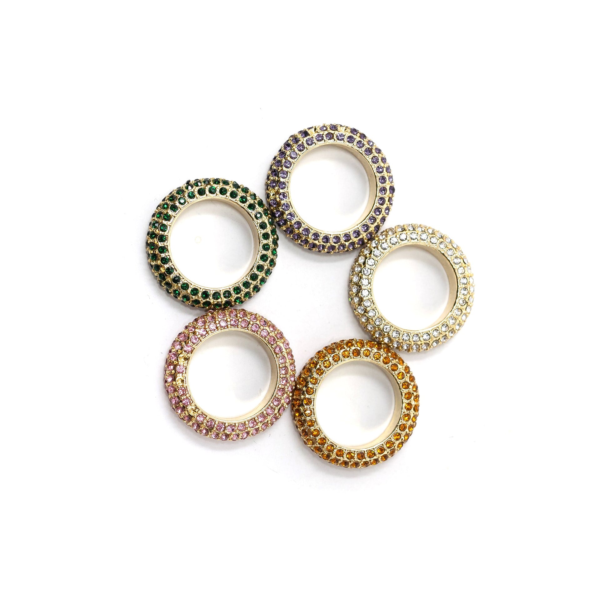 Darling Diva Rose Crystal Ring JEWELRY The Sis Kiss
