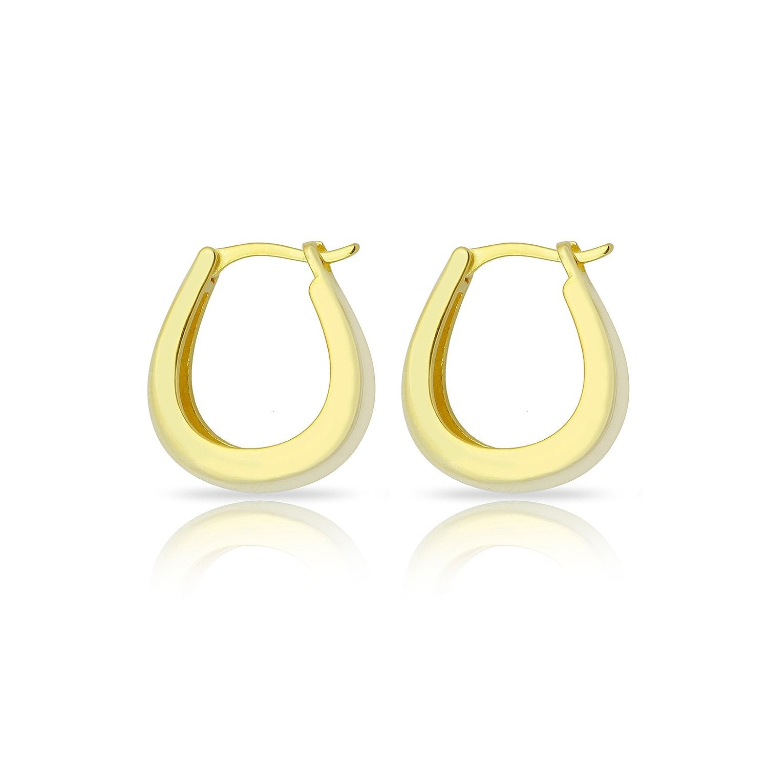 Dome Mini Hoop Earrings JEWELRY The Sis Kiss