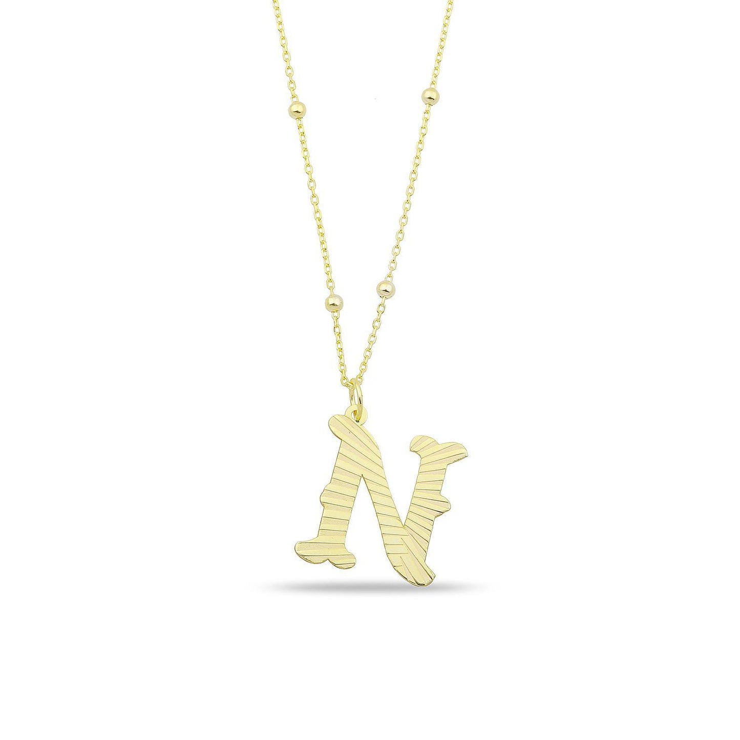 The Sis Kiss Muse Initial Necklace JEWELRY The Sis Kiss