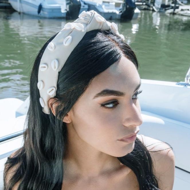 Knotted Shell Headband ACCESSORY The Sis Kiss