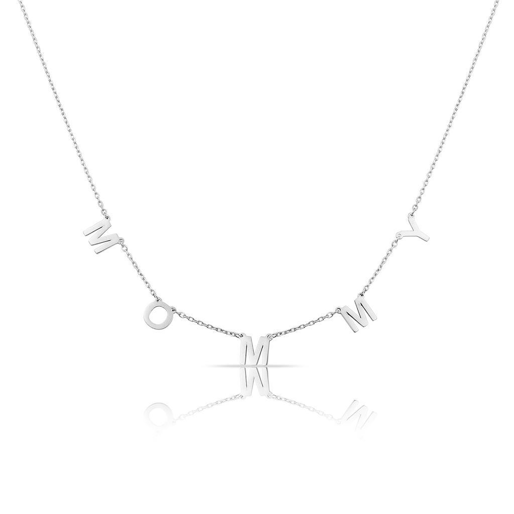 It's All in a Name™ *Linked* Personalized Necklace necklace The Sis Kiss 