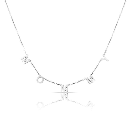 It's All in a Name™ *Linked* Personalized Necklace necklace The Sis Kiss 