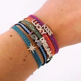 Adjustable Lucky Cord Bracelets JEWELRY The Sis Kiss