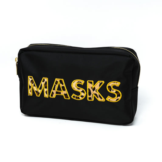 Leopard Masks and Pouches ACCESSORY The Sis Kiss POUCH