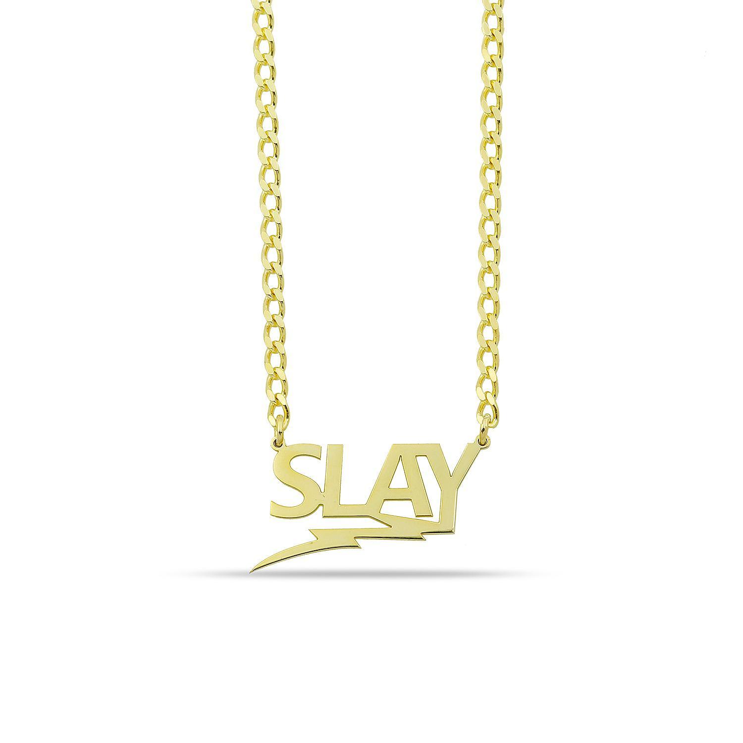 Slay Necklace JEWELRY The Sis Kiss