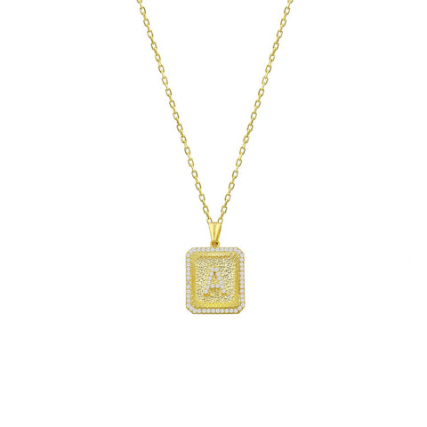 Charlene k initial necklace sale