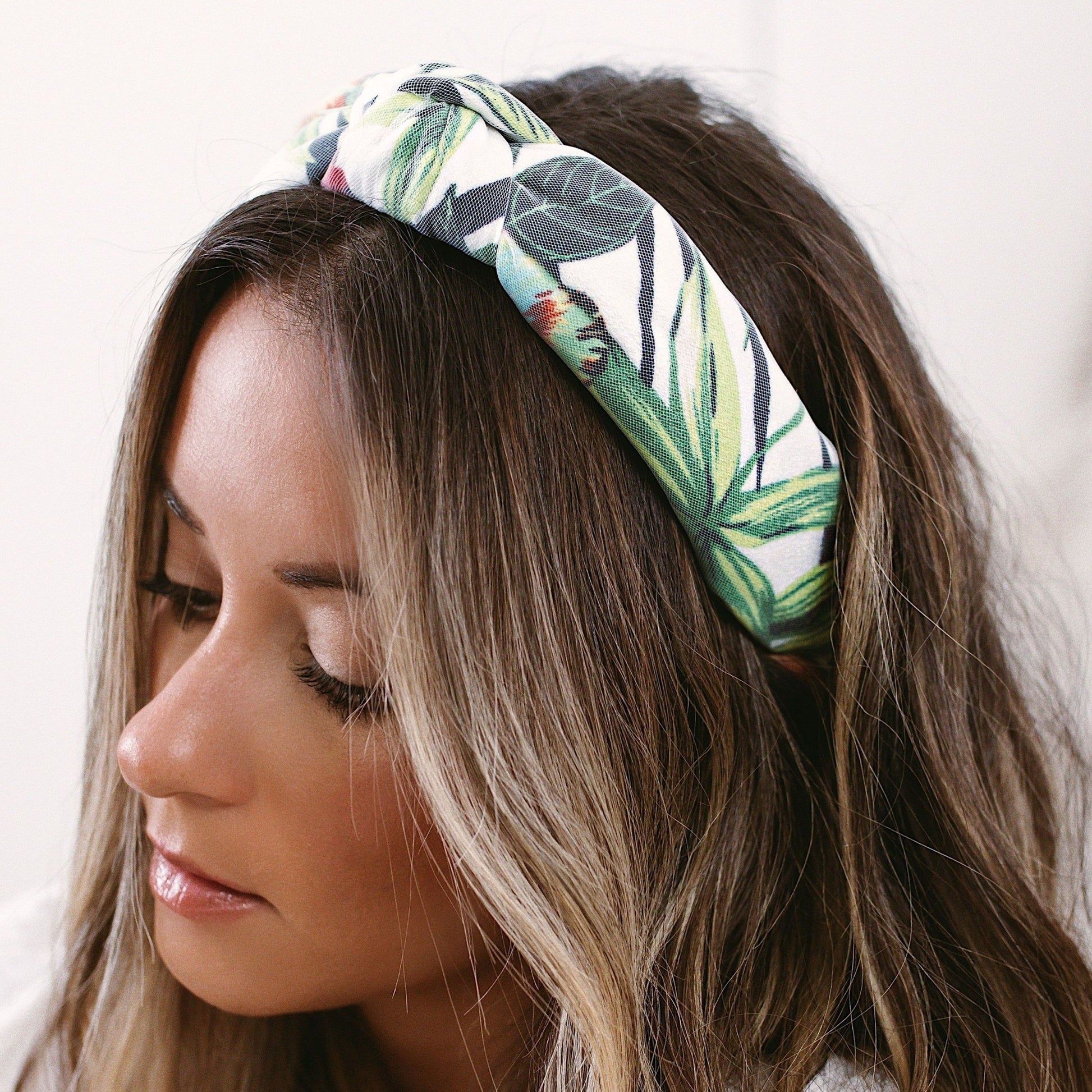 Miami Vibes - Floral Print Headband ACCESSORY The Sis Kiss