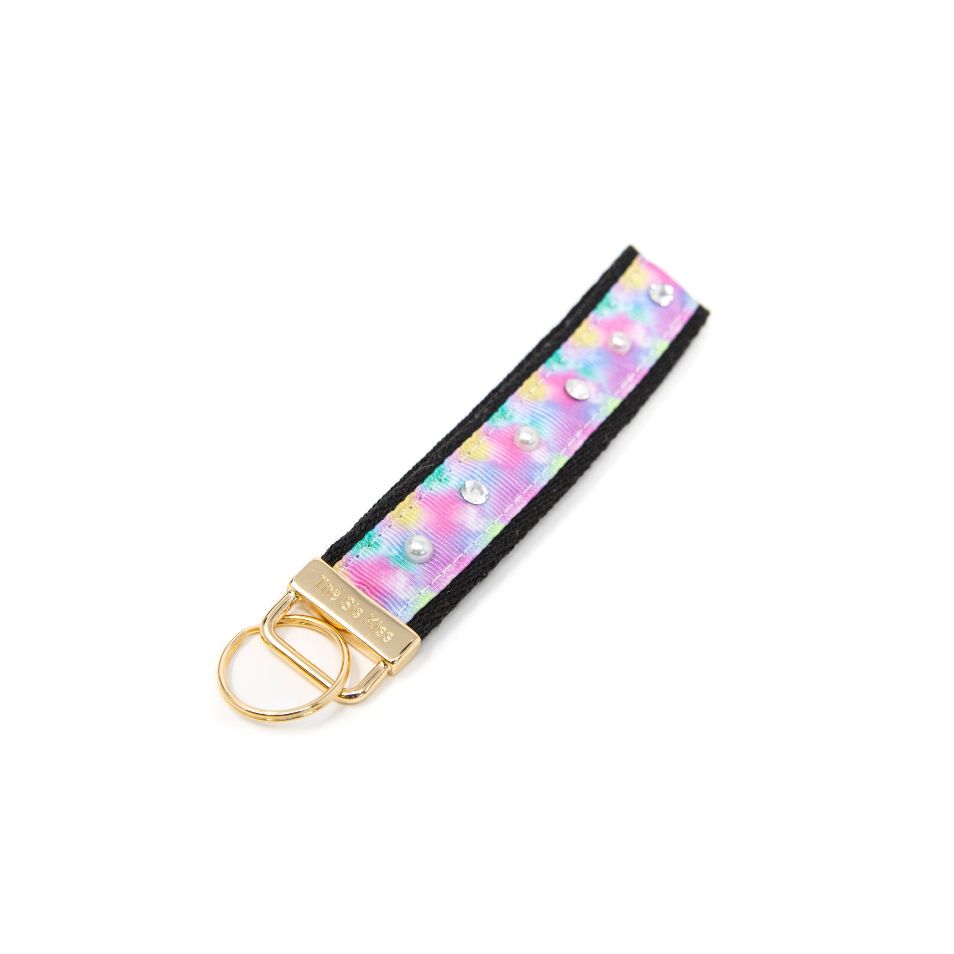 Leopard and Tie Dye Keychains ACCESSORY The Sis Kiss Pastel Tie Dye
