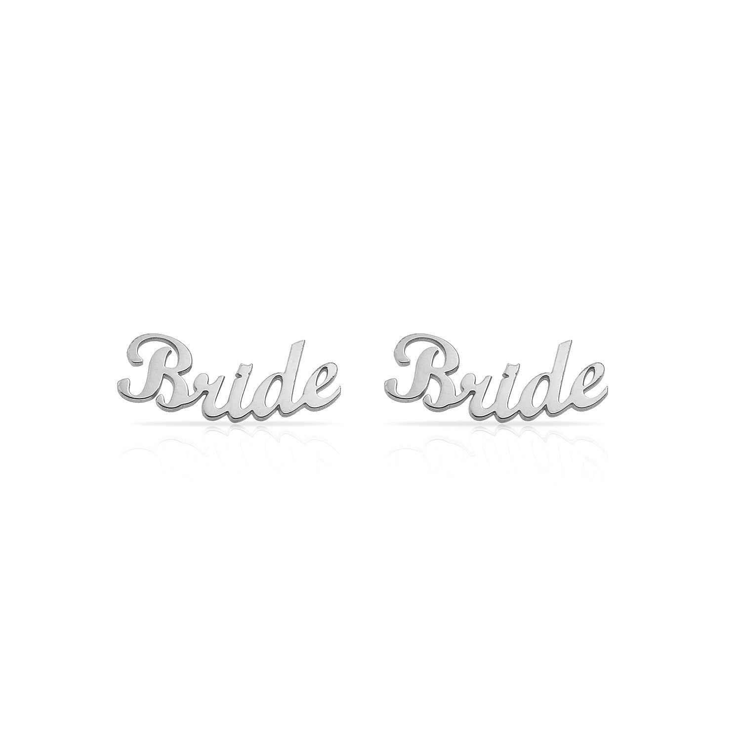 Bride + Bridesmaid Earring Crawlers JEWELRY The Sis Kiss Bride Silver
