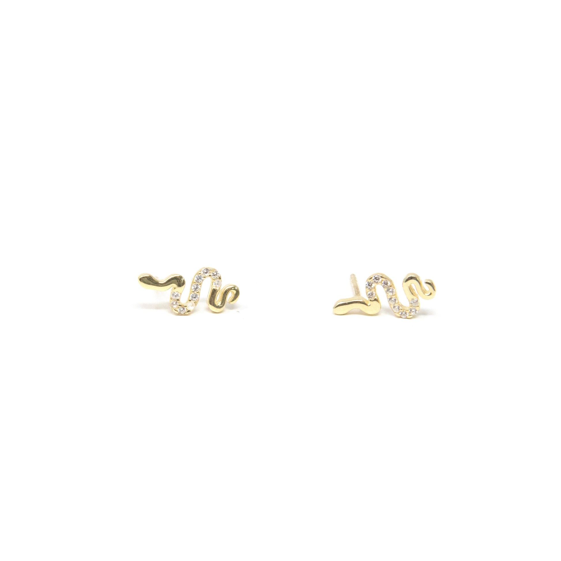 Snake Studs JEWELRY The Sis Kiss 