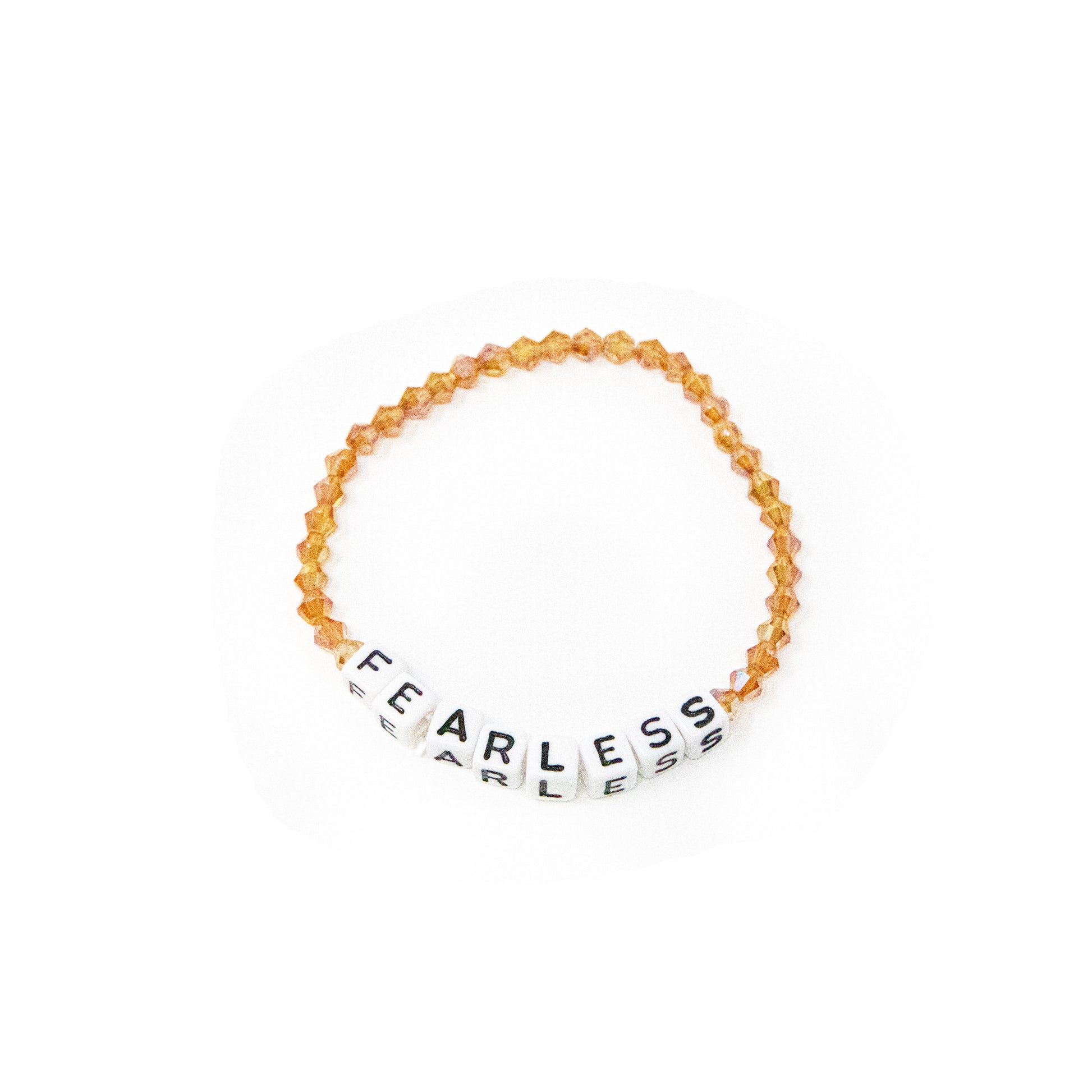 Mantra Bead Bracelets JEWELRY The Sis Kiss Fearless