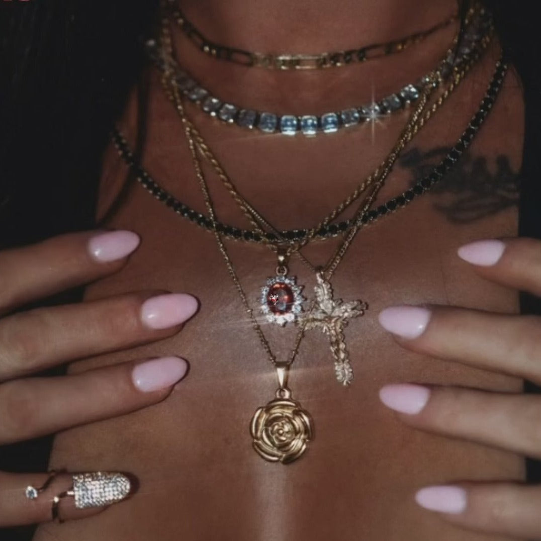 Crystal Bling Pinky Nail Ring JEWELRY The Sis Kiss