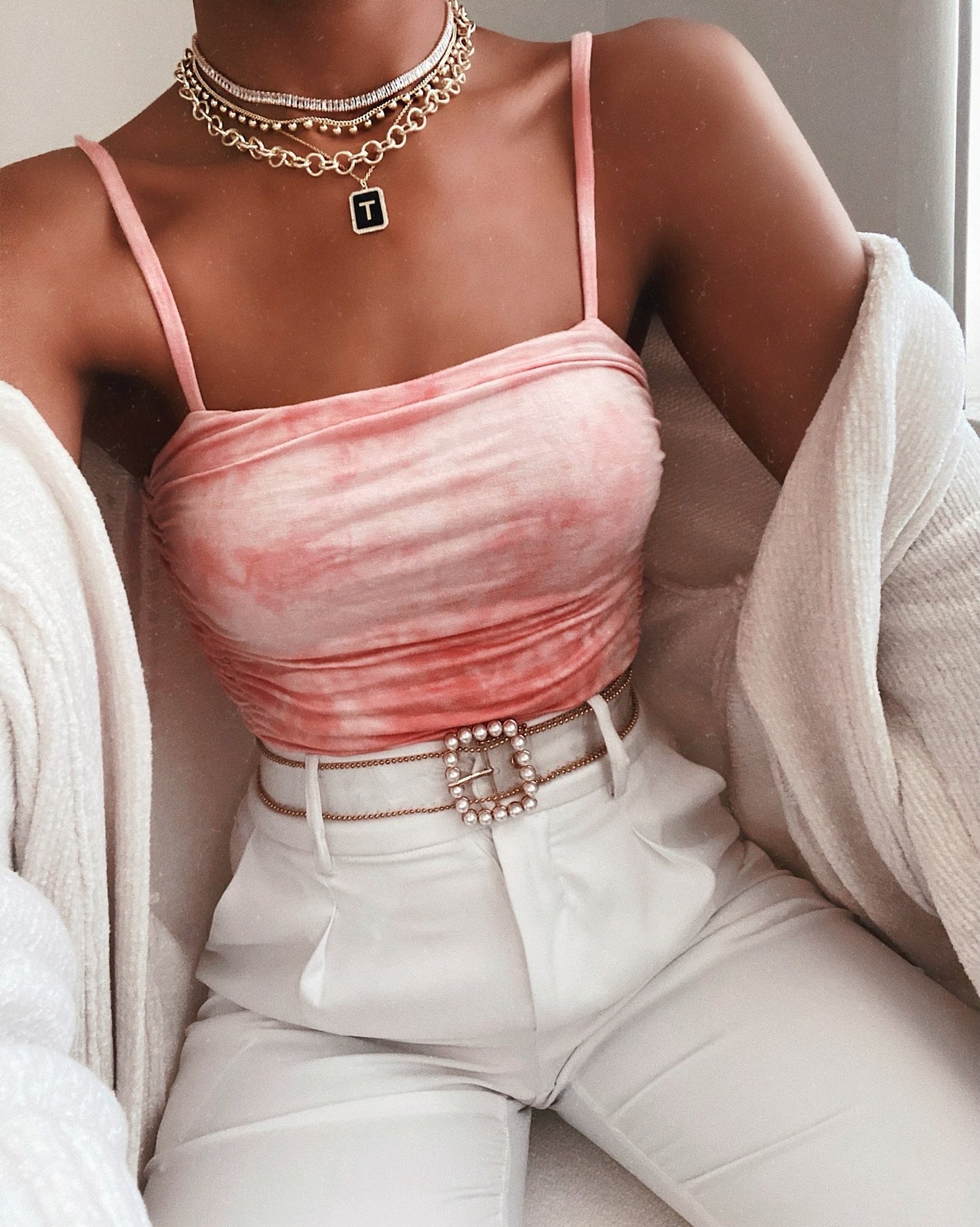 Gold Ball Choker necklace The Sis Kiss