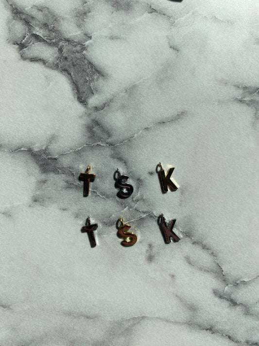 TSK Your Way Custom Letters Jewelry The Sis Kiss