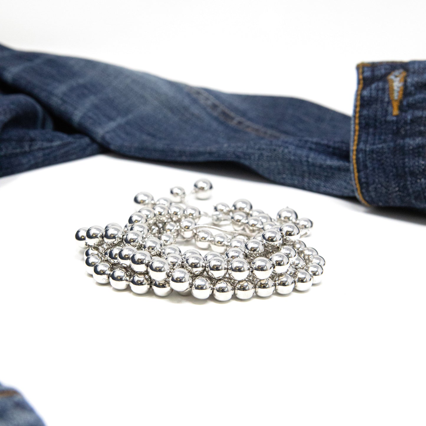 Custom Beaded Bracelet | Personalized Beaded Jewelry | Gold | The Sis Kiss Jewelry