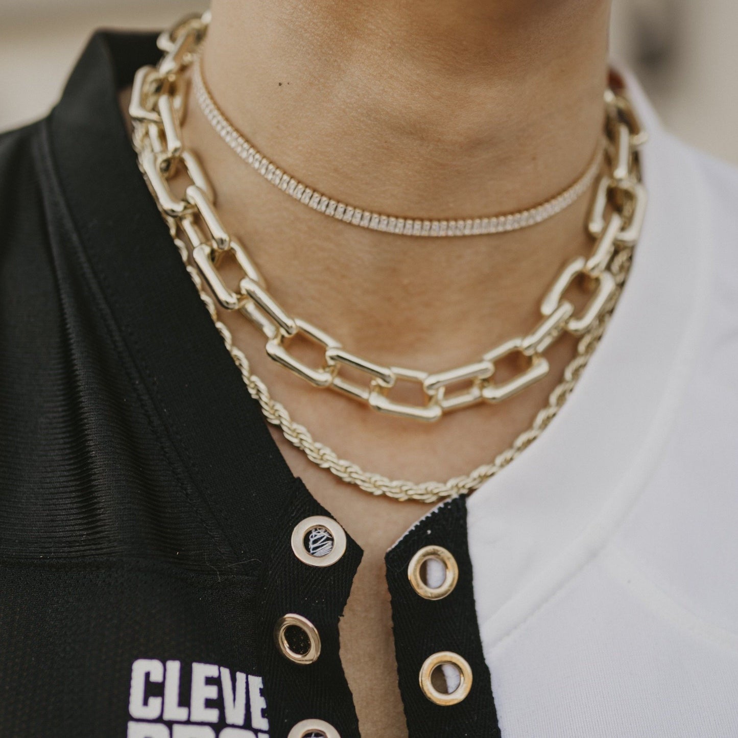 Chunky Cable Chain Necklace PREORDER JEWELRY The Sis Kiss