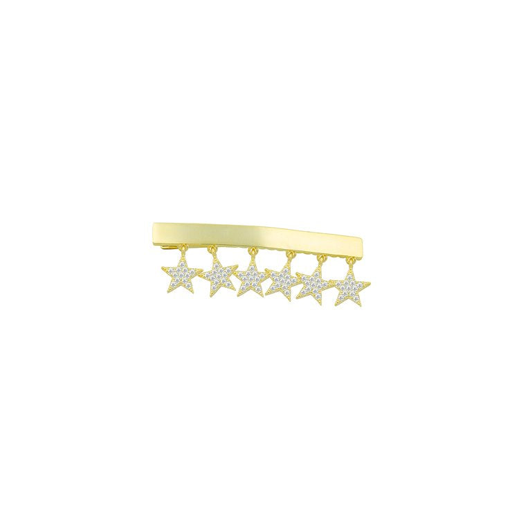 Six Crystal Stars Barrette ACCESSORY The Sis Kiss