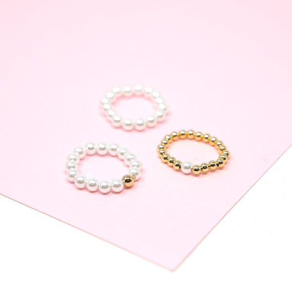 Crystal Beaded Rings, Waterproof Elastic Crystal Ring, Adjustable Dainty  Crystal Elastic Rings, Crystal Stretch Ring - Etsy